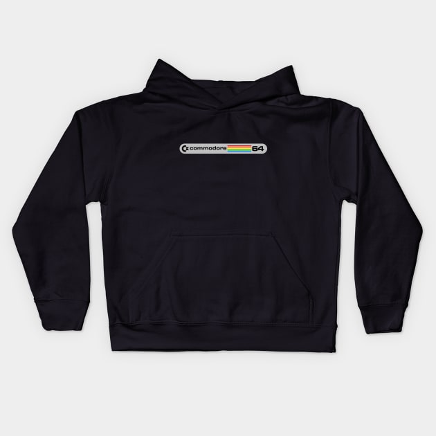 Commodore 64 - Version 4 Kids Hoodie by RetroFitted